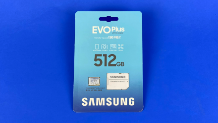 Карта Пам'яті Samsung Evo Plus UHS-I U3 V30 A2 + SD Adapter 512GB - Retromagaz, image 1