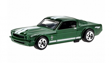 Машинка Базовая Hot Wheels '65 Mustang 2+2 Fastback Muscle Mania 1:64 HCV37 Green - Retromagaz, image 1