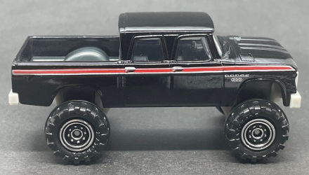 Машинка Большой Город Matchbox 1968 Dodge D200 Jungle 1:64 GKL77 Black - Retromagaz, image 4