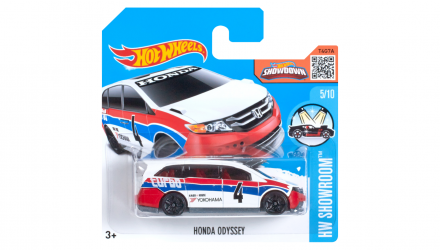 Машинка Базовая Hot Wheels Honda Odyssey Showroom 1:64 DHP26 White - Retromagaz, image 1