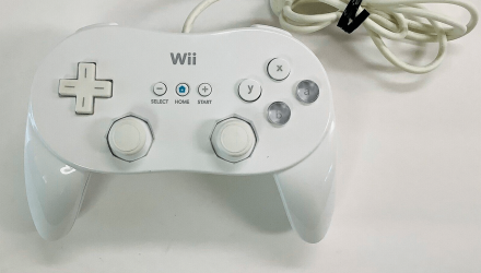 Геймпад Проводной Nintendo Wii RVL-005(-02) Classic Controller Pro White 1m Б/У - Retromagaz, image 1