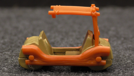 Машинка Базова Hot Wheels The Flintstones Flintmobile Screen Time 1:64 GHC76 Orange - Retromagaz, image 4