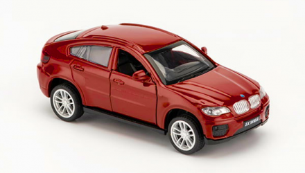 Машинка Автопром BMW X5M 1:32 Red - Retromagaz, image 4