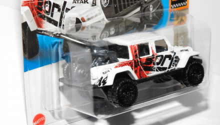 Машинка Базовая Hot Wheels '20 Jeep Gladiator Baja Blazers 1:64 HCW66 White - Retromagaz, image 3