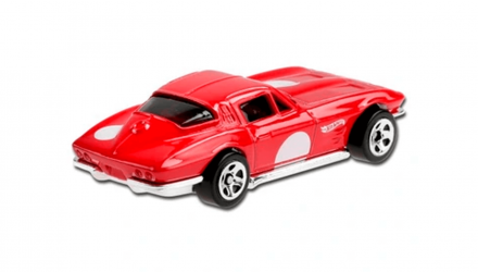 Машинка Базовая Hot Wheels '64 Corvette Sting Ray Race Day 1:64 GRX90 Red - Retromagaz, image 3