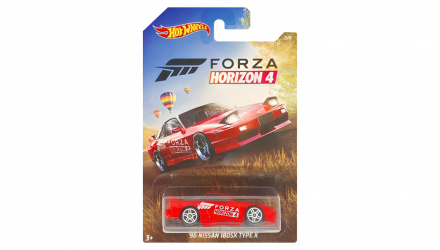 Тематическая Машинка Hot Wheels '96 Nissan 180SX Type X Forza Horizon 1:64 GBB66 Red - Retromagaz, image 1