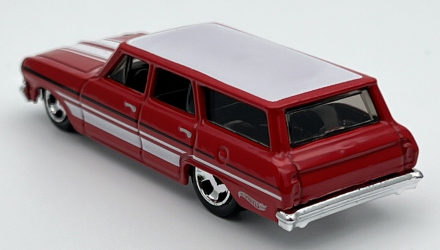 Машинка Базовая Hot Wheels '64 Chevy Nova Wagon Wagons 1:64 HKH70 Red - Retromagaz, image 6