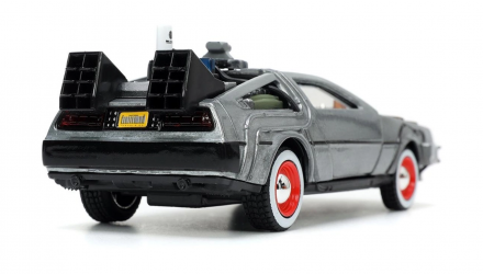 Машинка Jada Delorean DMC-12 Back to the Future 3 Time Machine 1:32 Silver - Retromagaz, image 2