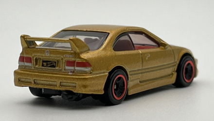 Набор Машинка Базовая Hot Wheels Honda Civic Si HTC41 Gold + Civic EG HTC43 Red + Civic Custom HTC19 Yellow - Retromagaz, image 2