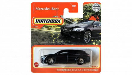 Машинка Велике Місто Matchbox 2020 Mercedes-Benz CLA Shooting Brake Highway 1:64 GXM34 Black - Retromagaz, image 1