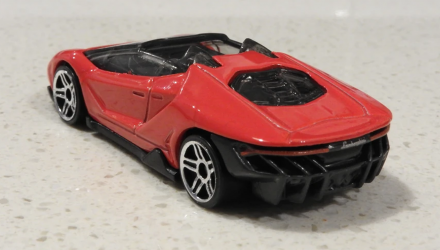 Машинка Базовая Hot Wheels '16 Lamborghini Centenario Roadster Roadsters 1:64 GLN67 Red - Retromagaz, image 3