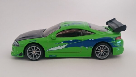 Машинка Premium Hot Wheels '95 Mitsubishi Eclipse Fast & Furious 1:64 GRL73 Green - Retromagaz, image 4