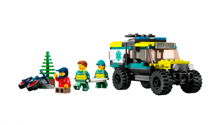 Конструктор Lego 4x4 Off-Road Ambulance Rescue City 40582 Новый - Retromagaz, image 1