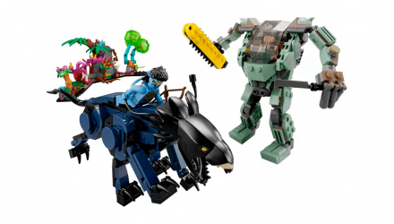 Конструктор Lego Neytiri & Thanator vs. AMP Suit Quaritch Avatar 75571 Новый - Retromagaz, image 2