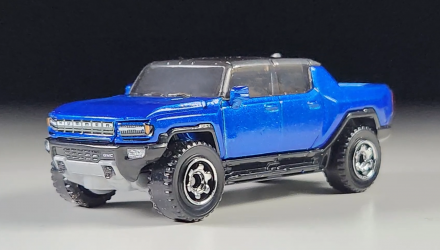 Тематическая Машинка Matchbox GMC Hummer EV Moving Parts 1:64 FWD28/HVM97 Blue - Retromagaz, image 1