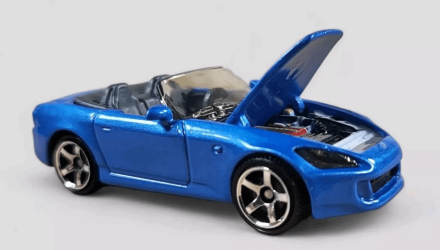 Тематична Машинка Matchbox 2004 Honda S2000 Moving Parts 1:64 FWD28/HVM93 Blue - Retromagaz, image 4