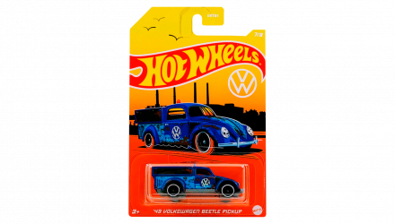 Тематична Машинка Hot Wheels '49 Volkswagen Beetle Pickup Volkswagen 1:64 HDH46 Blue - Retromagaz, image 1