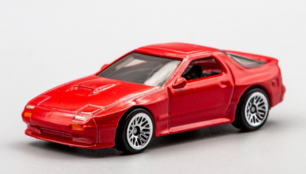 Машинка Базова Hot Wheels '89 Mazda Savanna RX-7 FC3S Nightburnerz 1:64 GHB56 Red - Retromagaz, image 2