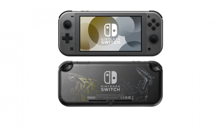 Консоль Nintendo Switch Lite Pokemon Dialga & Palkia Limited Edition Модифицированная 128GB Dark Grey Б/У - Retromagaz, image 5