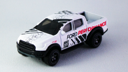 Машинка Базовая Hot Wheels '19 Ford Ranger Raptor Speed Graphics 1:64 GHC85 White - Retromagaz, image 2