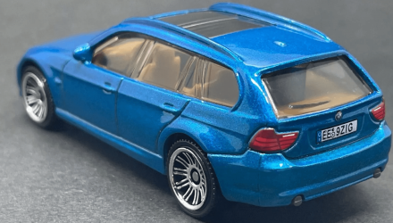 Машинка Велике Місто Matchbox 2012 BMW 3 Series Touring Roadtrip 1:64 JBP14 Blue - Retromagaz, image 2