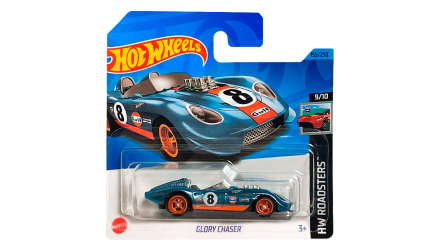 Машинка Базова Hot Wheels Glory Chaser Gulf Super Treasure Hunt STH Roadsters 1:64 HKL11 Blue - Retromagaz, image 1