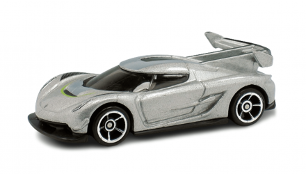 Машинка Базовая Hot Wheels 2020 Koenigsegg Jesko Exotics 1:64 GHB39 Silver - Retromagaz, image 2