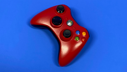 Геймпад Бездротовий Microsoft Xbox 360 Red Б/У - Retromagaz, image 2