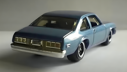 Машинка Велике Місто Matchbox 1979 Chevy Nova Showroom 1:64 GXM28 Blue - Retromagaz, image 3