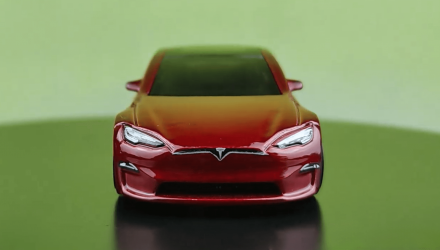 Машинка Базова Hot Wheels Tesla Model S Plaid EV 1:64 HYW86 Red - Retromagaz, image 5