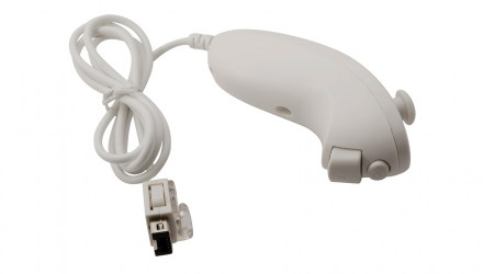 Набір Консоль Nintendo Wii RVL-001 Europe 512MB White Без Геймпада Б/У  + Контролер Дротовий Nunchuk + Контролер Бездротовий Remote - Retromagaz, image 4