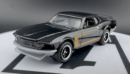 Тематична Машинка Matchbox 1969 Ford Mustang Boss 302 Moving Parts 1:64 FWD28/HVN03 Black - Retromagaz, image 2