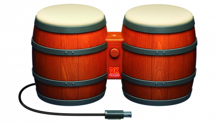 Контроллер Проводной Nintendo GameCube DOL-021 DK Bongos (Donkey Konga Bongo Drums) Brown 2m Б/У - Retromagaz, image 1