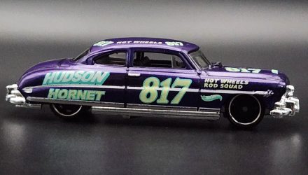 Машинка Базовая Hot Wheels '52 Hudson Hornet Rod Squad 1:64 GHF20 Purple - Retromagaz, image 5