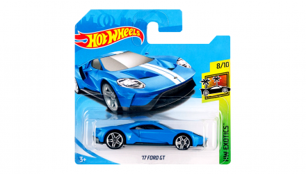 Машинка Базовая Hot Wheels '17 Ford GT Exotics 1:64 FJY04 Blue - Retromagaz, image 1