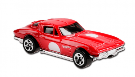 Машинка Базовая Hot Wheels '64 Corvette Sting Ray Race Day 1:64 GRX90 Red - Retromagaz, image 2