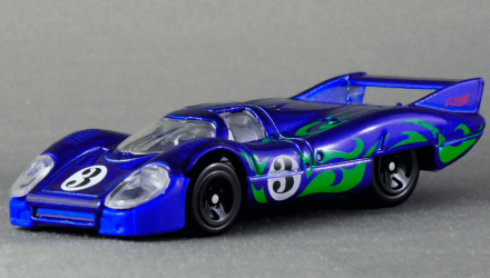 Машинка Базовая Hot Wheels Porsche 917 LH Porsche 1:64 GHD21 Dark Blue - Retromagaz, image 2