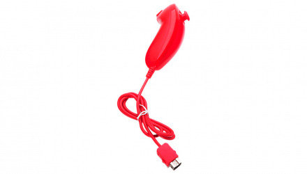 Контролер Дротовий Nintendo Wii RVL-004 Nunchuk Red 1m Б/У - Retromagaz, image 1