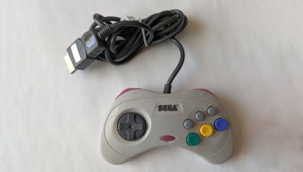 Геймпад Дротовий Sega Saturn HSS-0101 White 2m Б/У - Retromagaz, image 1