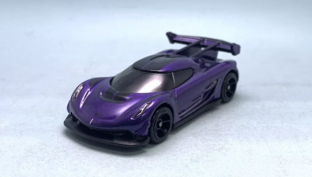 Машинка Базова Hot Wheels 2020 Koenigsegg Jesko Exotics 1:64 HTC21 Purple - Retromagaz, image 3