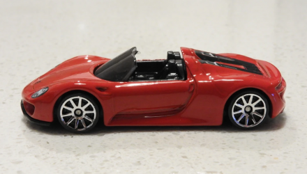 Машинка Базовая Hot Wheels Porsche 918 Spyder Factory Fresh 1:64 FJY16 Red - Retromagaz, image 4