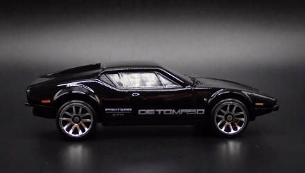 Тематическая Машинка Hot Wheels De Tomaso Pantera Fast & Furious 1:64 HNR88/HRW52 Black - Retromagaz, image 4