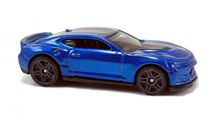 Машинка Базова Hot Wheels 2017 Camaro ZL1 Camaro Fifty 1:64 DVC44 Blue - Retromagaz, image 3