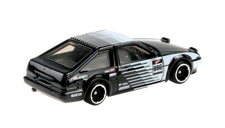 Машинка Базовая Hot Wheels Toyota AE86 Sprinter Trueno Drift 1:64 GTC14 Black - Retromagaz, image 3