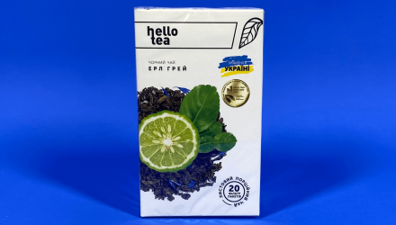 Чай Пакетированный Черный Hello Tea Эрл Грей 40g - Retromagaz, image 1