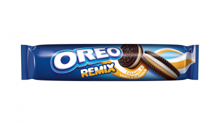 Печенье Oreo Remix Caramel & Vanilla 157g - Retromagaz, image 1