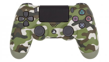 Геймпад Бездротовий Sony PlayStation 4 DualShock 4 Version 2 Green Camo Б/У Нормальний - Retromagaz, image 2