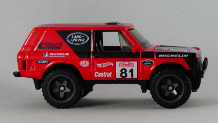 Машинка Базовая Hot Wheels Range Rover Classic Hot Trucks 1:64 GRX34 Red - Retromagaz, image 4