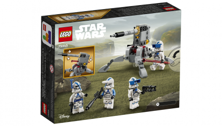 Конструктор Lego 501st Clone Troopers Battle Pack Star Wars 75345 Новый - Retromagaz, image 1