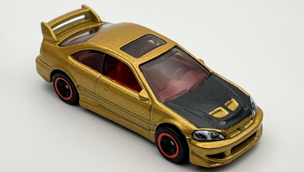 Машинка Базовая Hot Wheels Honda Civic Si J-Imports 1:64 HTC41 Gold - Retromagaz, image 5